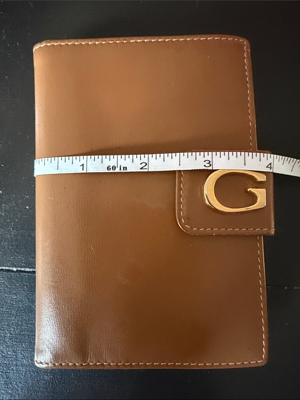 Gucci Authentic Tan Leather Bifold Wallet with Kisslock - Picture 13 of 14